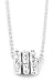 Sterling Silver True Love Waits Rings Pendant by Bob Siemon, 24