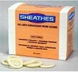 Latex Ultrasound Probe Covers - Sheathes - 100/box