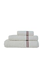 CASUAL AVENUE Toalla Toscana (Marfil/Rojo Oscuro)