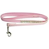 SKL Hot Pink Pet Dog Leash with Sparkly Rhinestone for Cats or Dogs (Leash S)