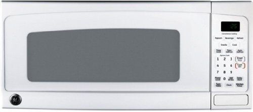 GE JEM25DMWW 1.0 cu. ft. Countertop Microwave W/ 800 Watts- White on White
