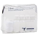 Travelon 1-Quart Zip-Top Bag with Plastic Bottles