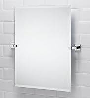 Square Chrome Mirror
