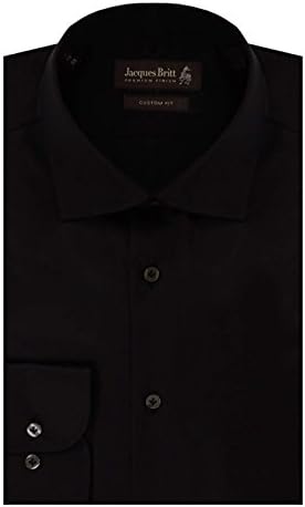 Jacques Britt Satin Black Shirt-40E