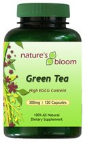 Nature's Bloom Green Tea Capsules 300mg (120 count)