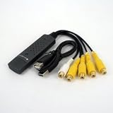 EasyCap 4 Channel USB 2.0 DVR Video Audio CCTV Capture Adapter by DekCell