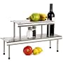 Two-Tier Stainless Steel Storage Shelf