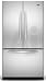 Maytag MFF2558VEM 24.8 cu. ft. French Door Refrigerator with 5 Spill-Catcher Glass Shelves, Dual Cool System, Humidity Controlled Crispers, Beverage Organizer Rack, Ice Maker and Hidden Hinges: Stainless Steel
