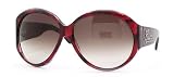 Gucci - Gucci 2927 STRASS Sunglasses Sun Glasses SMOKE GRADIENT Lens HAVANA RED Frame