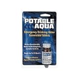 Potable Aqua - Emergency Drinking water Germicidal Tablets　携帯用浄水タブレット