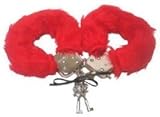 Hen Night Red Furry Handcuffs