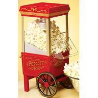 Vintage Series Old Fashioned Popcorn Machine, 6 x 6 1/2 x 16 1/2