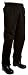 Chef Works EBCP-000 Black Designer Baggy Pants, Size 3XL