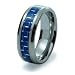 8mm Carbon Fiber Tungsten Carbide Ring