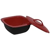 Review Corningware  / CorningWare Creations Ryku 3-qt. Square Casserole with Ceramic Lid- China Red