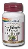 Saw Palmetto & Pygeum 30 Softgels (One Daily) - Solaray