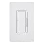Lutron MAW600H-WH Electronics Maestro Duo Dimmer, White single pole switch