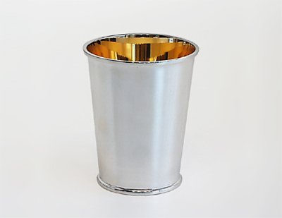 Becher Konus H 11cm innenvergoldet, Sterlingsilber, Echtsilber, Silber 925