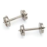 Bachmann Trains 33 Flat Back Wheel Sets (12 per card) by Bachmann