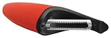 Microplane 48102 Serrated Peeler, Red