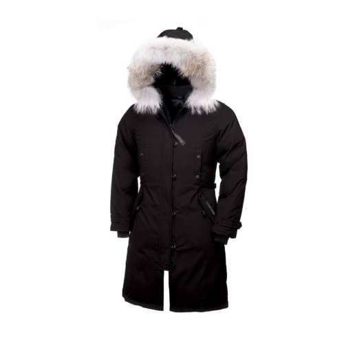 Canada Goose Women's Kensington Parka,Black,Medium 