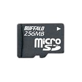 BUFFALO microSDカード 高速モデル 256MB RMSD-BS256
