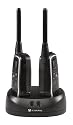 Audiovox GMRS2572CH 25-Mile 2-Way Radio Twin Pack with Dual Desktop Rapid Charger