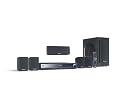 Panasonic SC BT 200 Heimkinosystem (Blu-ray Player, HDMI, DivX-zertifiziert, SD-Kartenslot, Apple iPodanschluss, USB 2.0) schwarz