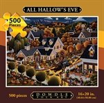 Dowdle Folk Art All Hallow's Eve 500pc 16x20 Puzzles