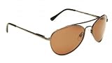 Ladies Retro Designer Fashion Aviator Metal Sunglasses with Polarized Lens - Gunmetal Frame