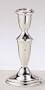 "Empire Sterling Trumpet Gadroon Border Candlestick - 6-3/8"""