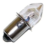 Tools & Hardware : 1 watt 2 volt B3.5 Single Contact Miniature Flanged (PX13.5s) Base Sylvania Light Bulb
