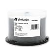 Verbatim 95078 4.7 GB up to 16x DataLifePlus White Inkjet Printable Recordable Disc DVD-R, 50 -Disc Spindle