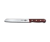 Kitchen & Housewares : R H. Forschner by Victorinox 7-Inch Wavy Edge Bread Knife, Rosewood Handle