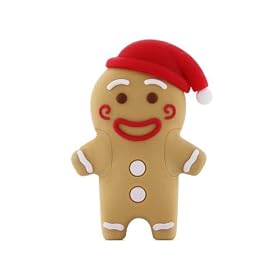 Bone - DR10051-4LBR - Cl� USB - Gingerman - Marron - 4 Go