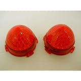 1953 Chevy 53 Chevrolet 40 LED Red Brake Stop Turn Signal Tail Lights by United Pacific