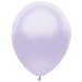 100 Party Balloons - 11 Round Latex, Silk Lilac