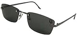 IMAGE OF Christian Dior Tiger S28CR6 Fashion Sunglasses, Pewter Frame/ Dark Grey Lenses