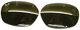 1 pair of ORIGINAL RAY BAN Lenses - G15 XLT - they will fit the following model ONLY - RB2016 Daddy O Square Wrap 59mm Lens Size - lenses are Authentic Ray Ban Safety Toughened GLASS G15 XLT