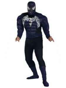 Venom Muscle Young Adult (Teen) Halloween Costume Size 38-40