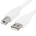 MaxLLTo 3Ft USB Cable Data Transfer Host Cable For Casio CTK-6200 61-key LK165 LK175Keyboard PC Cord,White