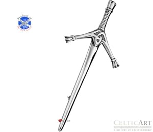 Celtic Art Sterling Silver Kilt Pin (KP030)