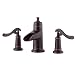 Price Pfister 049-YP1Y Ashfield Widespread Trough Lavatory Faucet with Pop-Up, Tuscan Bronze