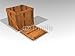Wallmonkeys Peel and Stick Wall Decals - Wooden Crate - 24