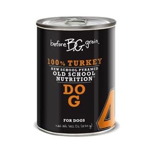 Before Grain Turkey Formula Canned Dog Food ''4''