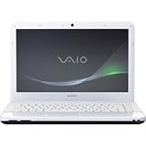 Sony VPCEA22FX/W 14.0 screen, 500GB hard drive VAIO laptop computer