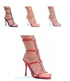 457-Michelle, 4 Inch Sandal In 4 Colors, by Ellie Shoes