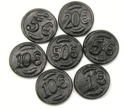 Black Licorice Coins: 6.6LB Case