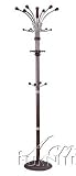 Coat Rack Hat Stand in Espresso Finish