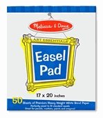 Buy Now at Amazon.com: Melissa & Doug Easel Pad (17X20)